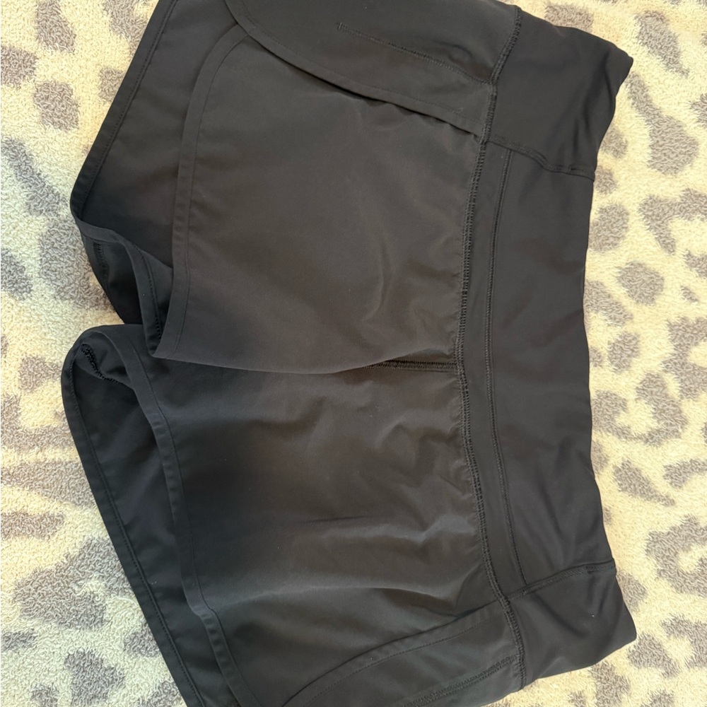 Lululemon Athletica Black Athletic Shorts